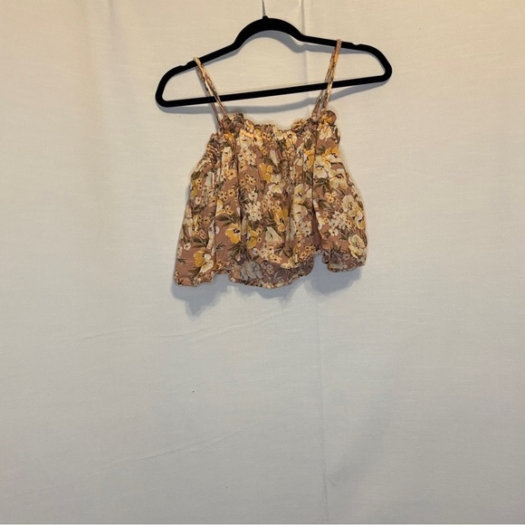 American Eagle Floral Button-Up Women's Top Large - Picture 2 of 3